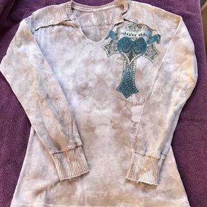 Sinful by BKE Thermal Tee